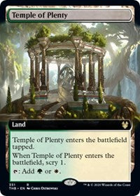 Temple of Plenty (Extended Art) [Theros Beyond Death] | Gear Gaming Bentonville