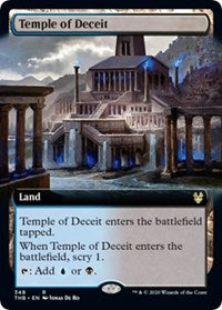 Temple of Deceit (Extended Art) [Theros Beyond Death] | Gear Gaming Bentonville