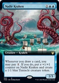 Nadir Kraken (Extended Art) [Theros Beyond Death] | Gear Gaming Bentonville