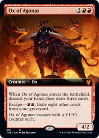 Ox of Agonas (Extended Art) [Theros Beyond Death] | Gear Gaming Bentonville