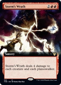 Storm's Wrath (Extended Art) [Theros Beyond Death] | Gear Gaming Bentonville