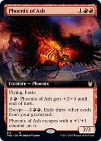 Phoenix of Ash (Extended Art) [Theros Beyond Death] | Gear Gaming Bentonville