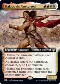 Haktos the Unscarred (Extended Art) [Theros Beyond Death] | Gear Gaming Bentonville