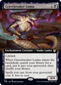 Gravebreaker Lamia (Extended Art) [Theros Beyond Death] | Gear Gaming Bentonville