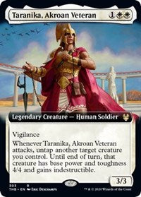 Taranika, Akroan Veteran (Extended Art) [Theros Beyond Death] | Gear Gaming Bentonville