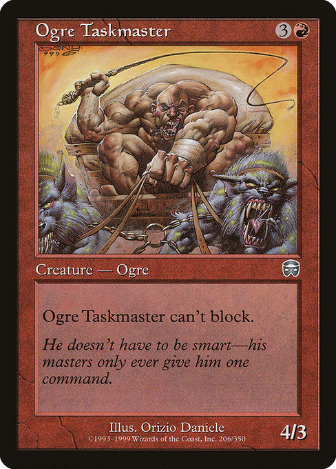 Ogre Taskmaster [Mercadian Masques] | Gear Gaming Bentonville