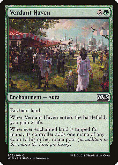 Verdant Haven [Magic 2015 (M15)] | Gear Gaming Bentonville