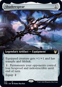 Shadowspear (Extended Art) [Theros Beyond Death] | Gear Gaming Bentonville