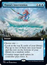 Thassa's Intervention (Extended Art) [Theros Beyond Death] | Gear Gaming Bentonville