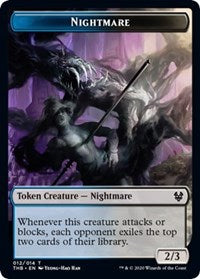 Nightmare Token [Theros Beyond Death] | Gear Gaming Bentonville