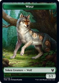 Wolf Token [Theros Beyond Death] | Gear Gaming Bentonville