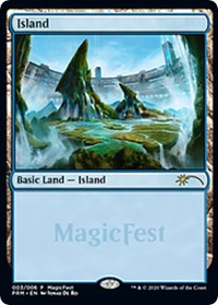 Island (2020) [MagicFest Cards] | Gear Gaming Bentonville