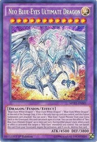 Neo Blue-Eyes Ultimate Dragon [MVP1-ENS01] Secret Rare | Gear Gaming Bentonville