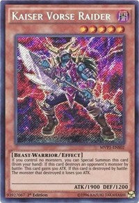 Kaiser Vorse Raider [MVP1-ENS02] Secret Rare | Gear Gaming Bentonville