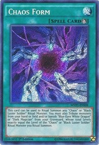 Chaos Form [MVP1-ENS08] Secret Rare | Gear Gaming Bentonville