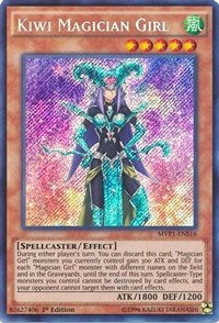 Kiwi Magician Girl [MVP1-ENS16] Secret Rare | Gear Gaming Bentonville