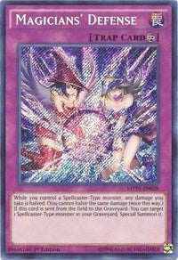 Magicians' Defense [MVP1-ENS28] Secret Rare | Gear Gaming Bentonville