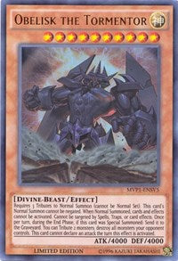 Obelisk the Tormentor [MVP1-ENSV5] Ultra Rare | Gear Gaming Bentonville