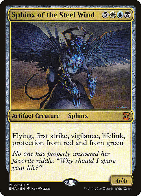 Sphinx of the Steel Wind [Eternal Masters] | Gear Gaming Bentonville