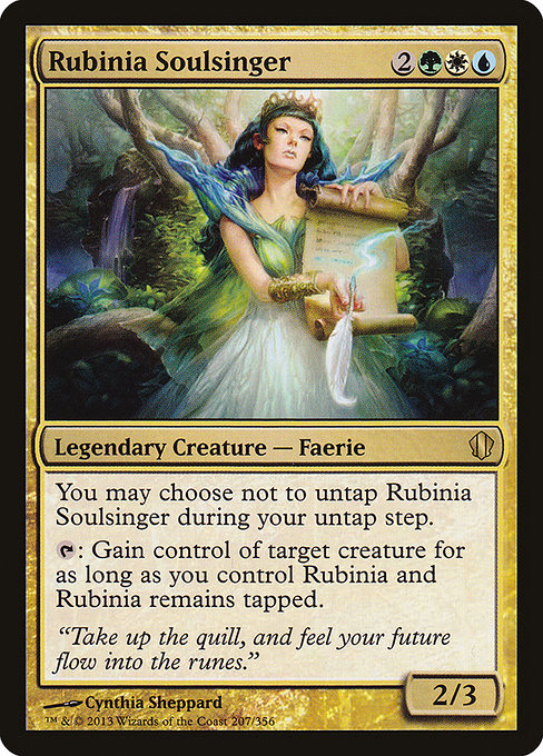 Rubinia Soulsinger [Commander 2013] | Gear Gaming Bentonville