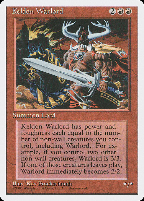 Keldon Warlord [Fourth Edition] | Gear Gaming Bentonville