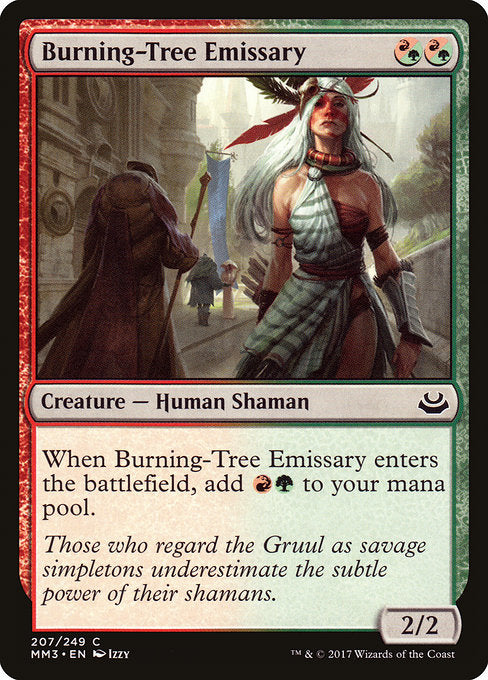 Burning-Tree Emissary [Modern Masters 2017] | Gear Gaming Bentonville