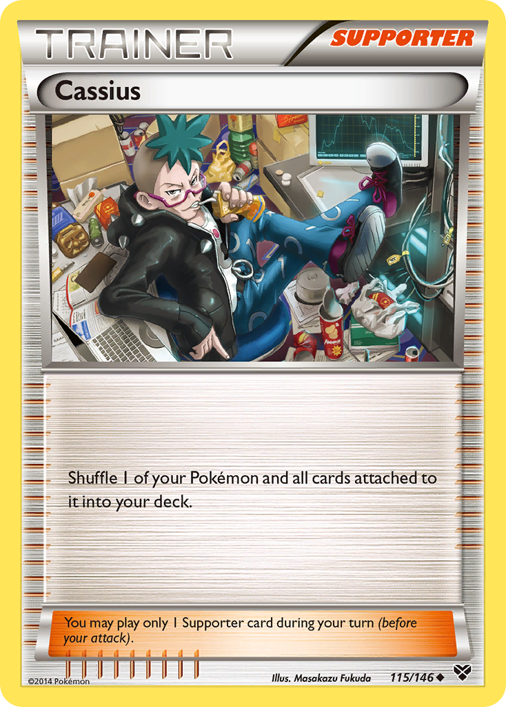 Cassius (115/146) [XY: Base Set] | Gear Gaming Bentonville