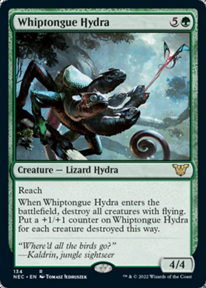 Whiptongue Hydra [Kamigawa: Neon Dynasty Commander] | Gear Gaming Bentonville