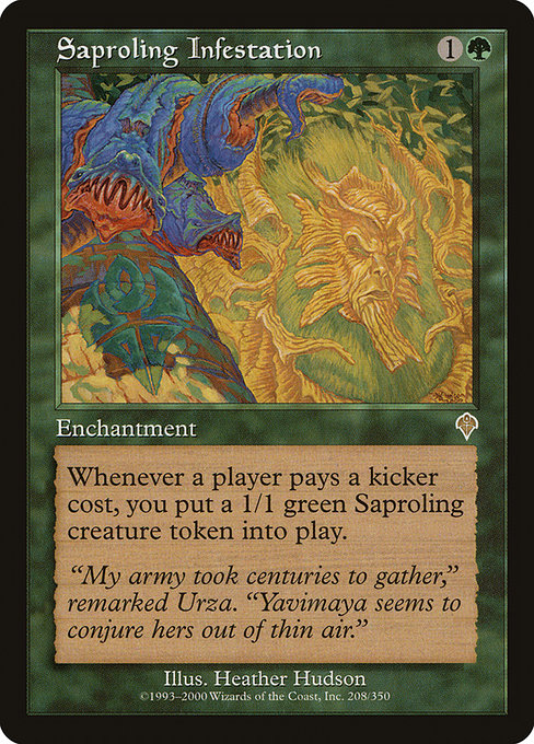 Saproling Infestation [Invasion] | Gear Gaming Bentonville