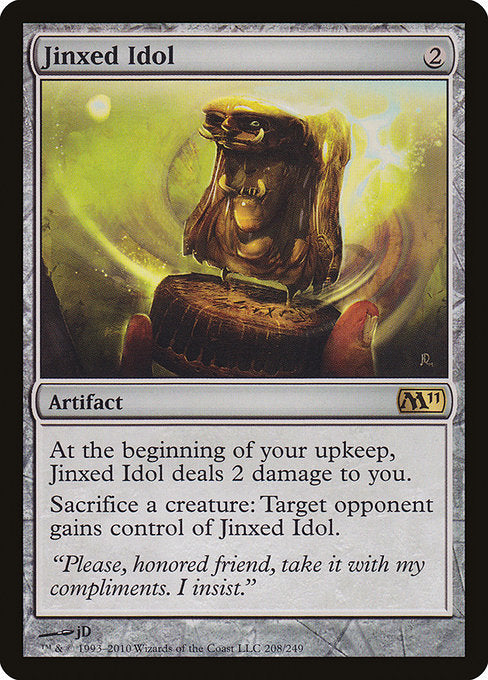 Jinxed Idol [Magic 2011 (M11)] | Gear Gaming Bentonville