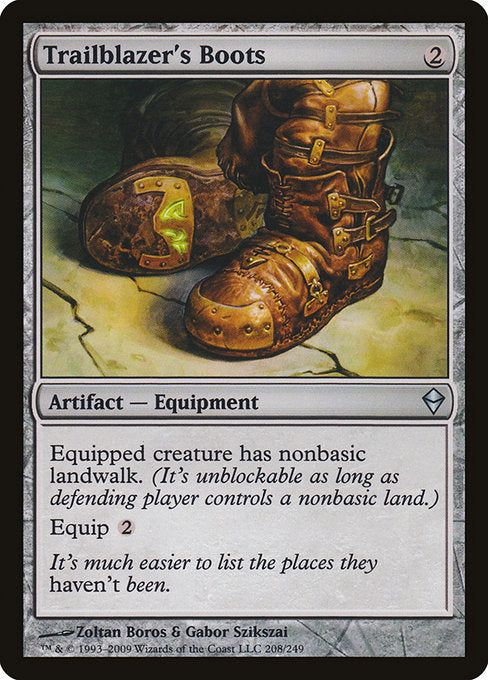 Trailblazer's Boots [Zendikar] | Gear Gaming Bentonville