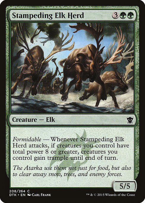 Stampeding Elk Herd [Dragons of Tarkir] | Gear Gaming Bentonville