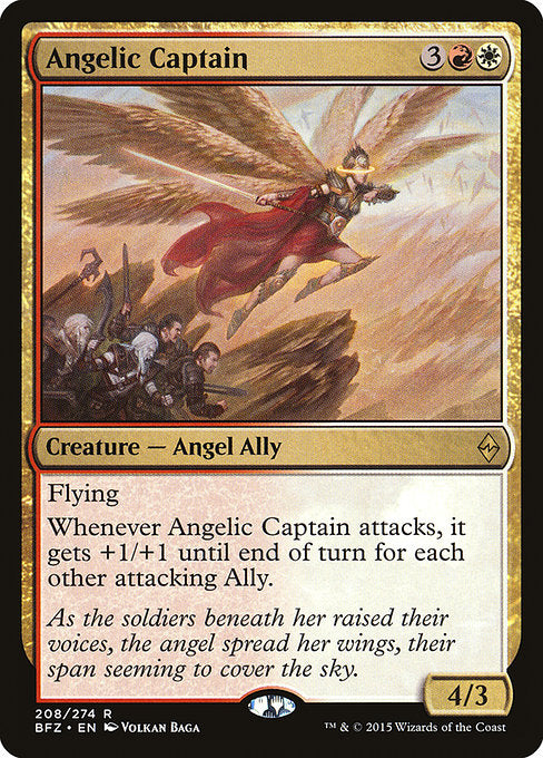 Angelic Captain [Battle for Zendikar] | Gear Gaming Bentonville