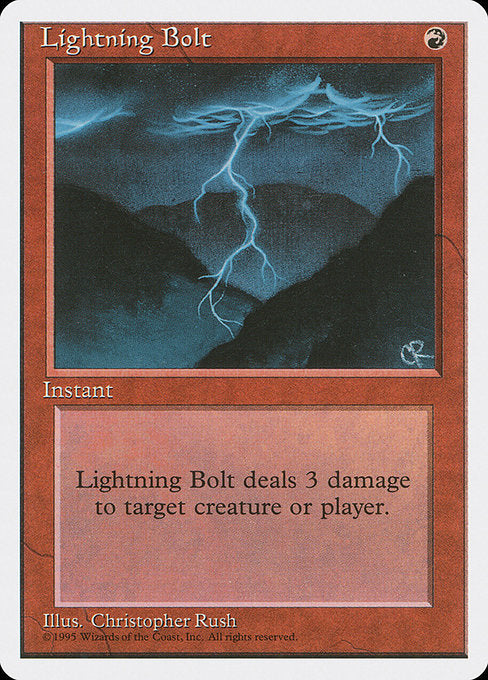 Lightning Bolt [Fourth Edition] | Gear Gaming Bentonville