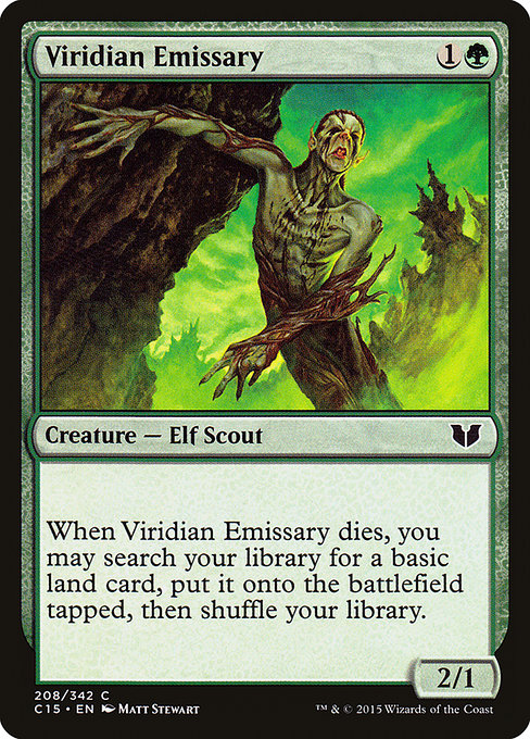 Viridian Emissary [Commander 2015] | Gear Gaming Bentonville