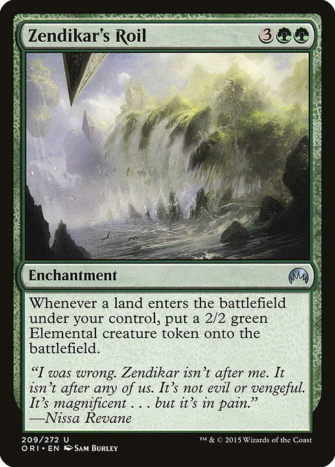 Zendikar's Roil [Magic Origins] | Gear Gaming Bentonville