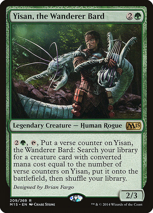 Yisan, the Wanderer Bard [Magic 2015 (M15)] | Gear Gaming Bentonville