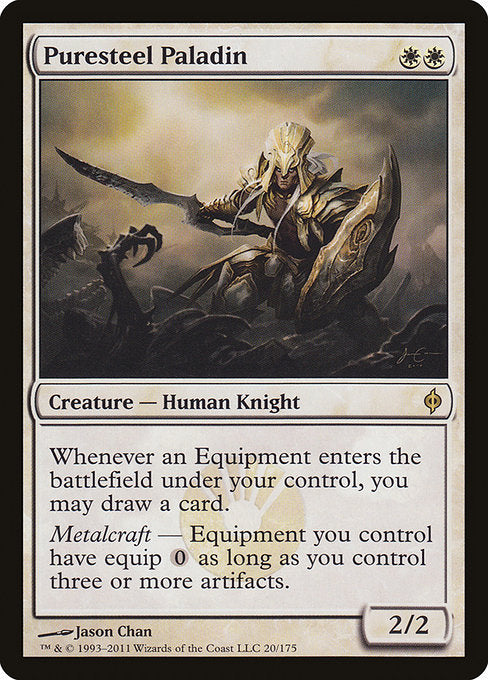 Puresteel Paladin [New Phyrexia] | Gear Gaming Bentonville