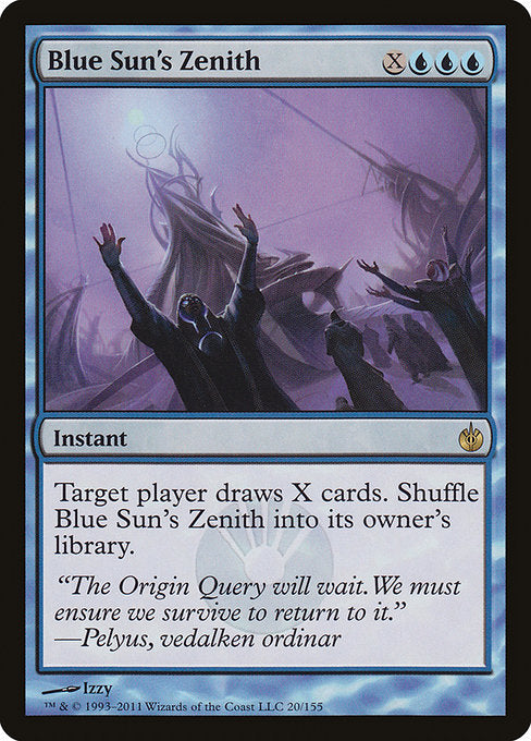 Blue Sun's Zenith [Mirrodin Besieged] | Gear Gaming Bentonville