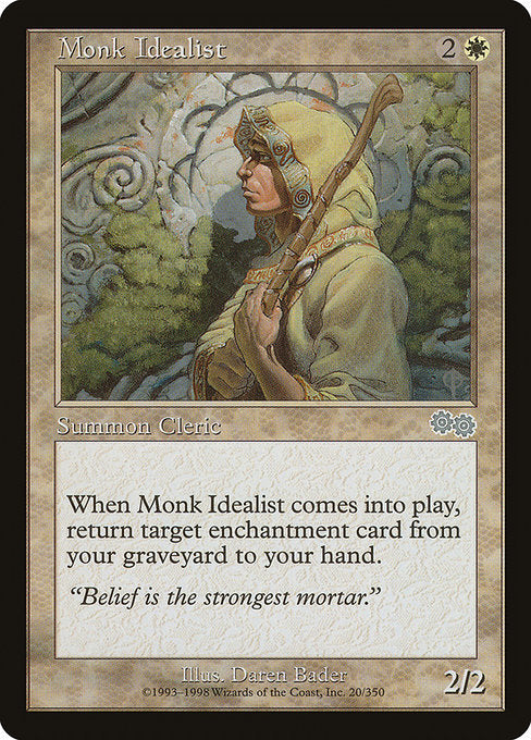 Monk Idealist [Urza's Saga] | Gear Gaming Bentonville