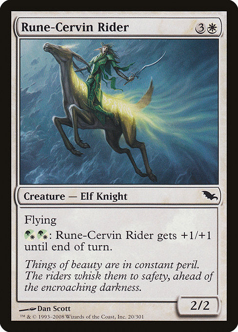 Rune-Cervin Rider [Shadowmoor] | Gear Gaming Bentonville