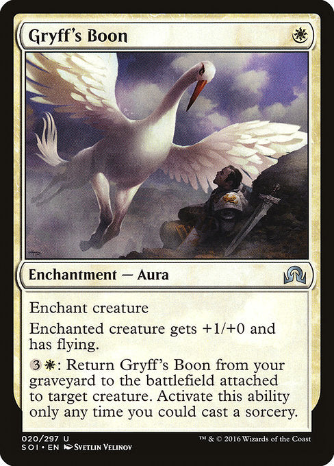 Gryff's Boon [Shadows over Innistrad] | Gear Gaming Bentonville