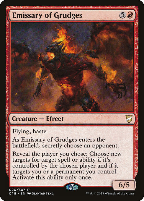 Emissary of Grudges [Commander 2018] | Gear Gaming Bentonville