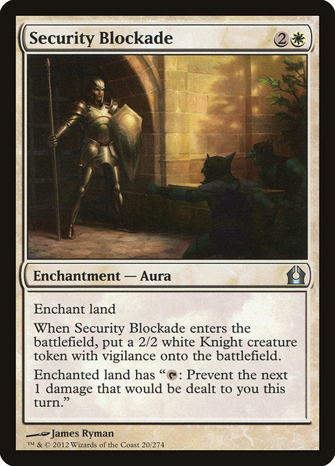 Security Blockade [Return to Ravnica] | Gear Gaming Bentonville