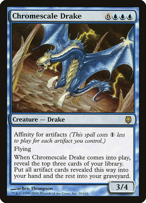 Chromescale Drake [Darksteel] | Gear Gaming Bentonville