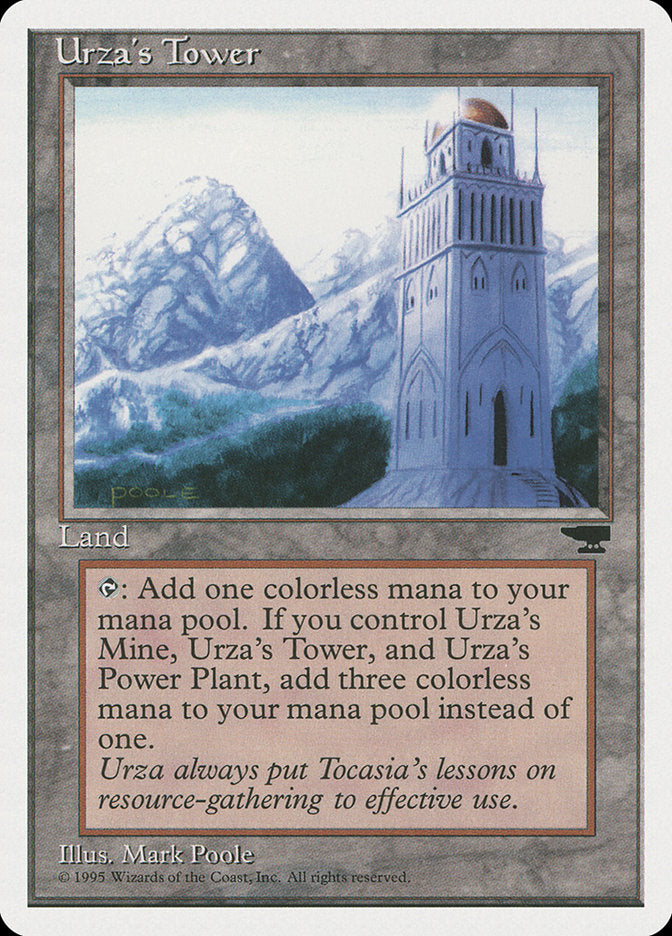 Urza's Tower (Mountains) [Chronicles] | Gear Gaming Bentonville