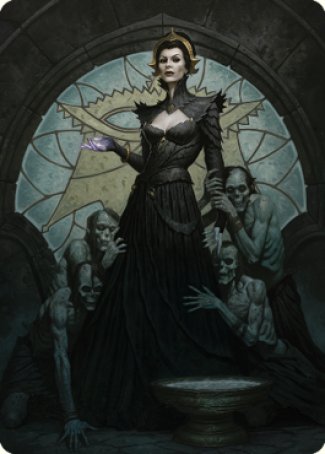 Liliana of the Veil Art Card [Dominaria United Art Series] | Gear Gaming Bentonville