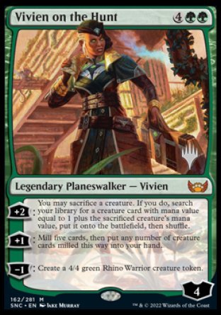 Vivien on the Hunt (Promo Pack) [Streets of New Capenna Promos] | Gear Gaming Bentonville