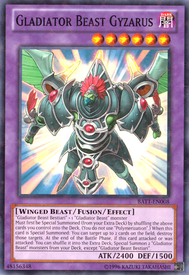 Gladiator Beast Gyzarus [BATT-EN008] Starfoil Rare | Gear Gaming Bentonville