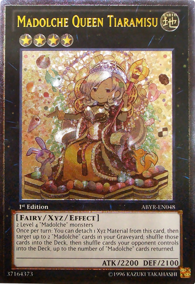 Madolche Queen Tiaramisu (UTR) [ABYR-EN048] Ultimate Rare | Gear Gaming Bentonville